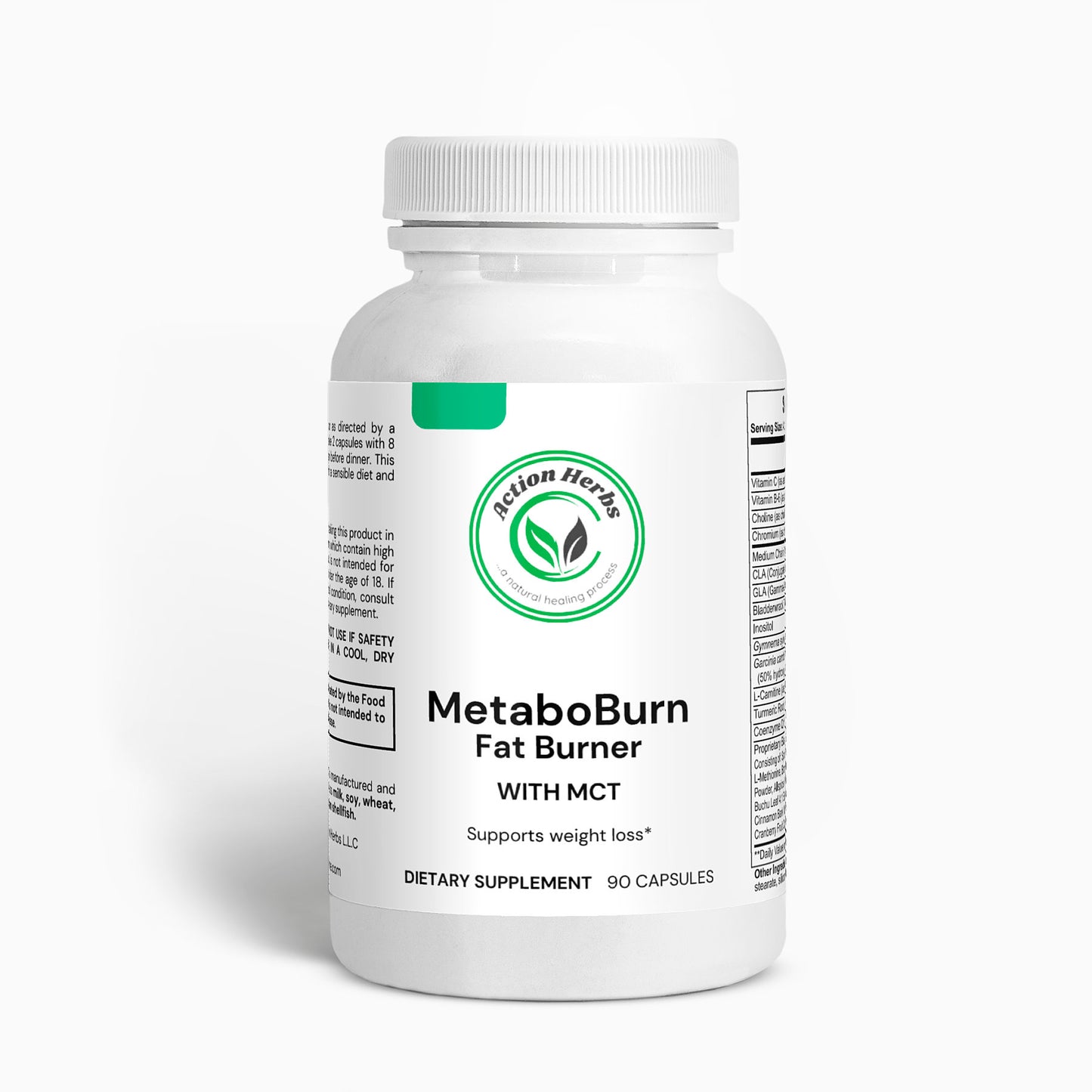 MetaboBurn Fat Burner with MCT