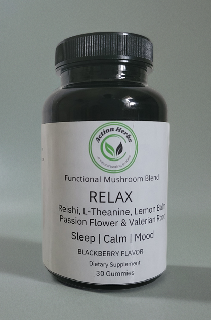 Relax Mushroom Extract Gummies - 30ct.