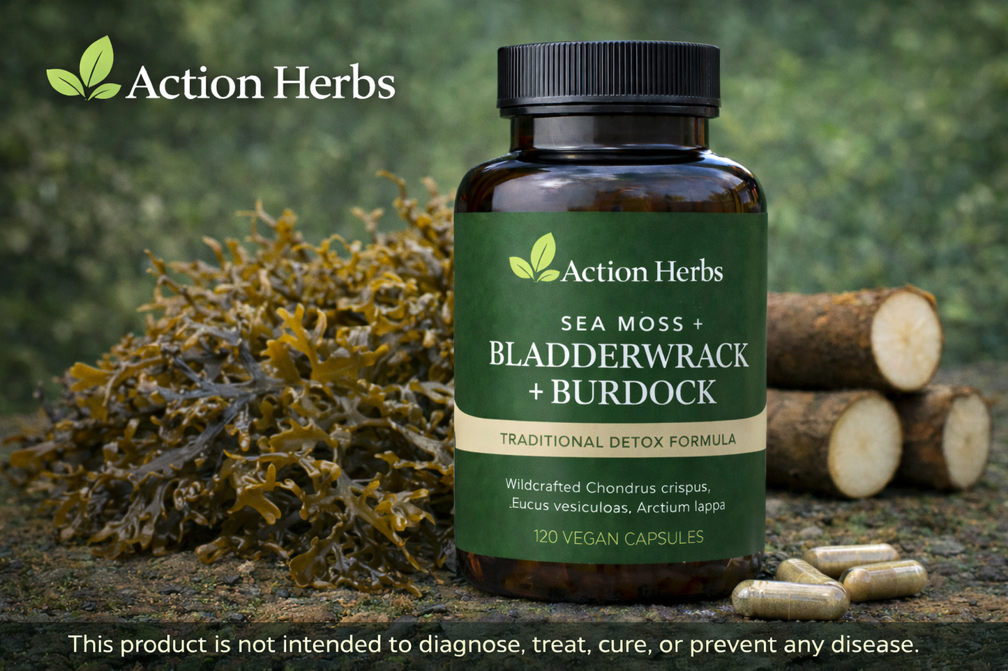 Sea Moss Capsules - 120 Capsules